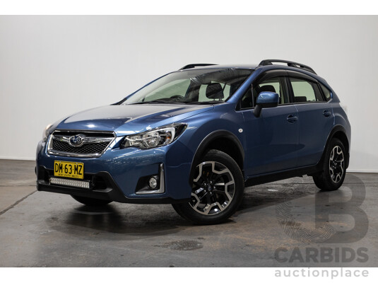 12/2016 Subaru XV 2.0i SPECIAL EDITION AWD MY17 4D Wagon Quartz Blue 2.0L