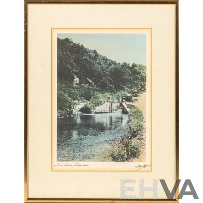 Frederick B. Hodges (19/20th Centuries, American, 1868-1955), Fantastic Set of Four Vintage 'Heritage Keepsake Prints' Nature Photographs, 38 x 29 & 30 x 36 cm (frames) (4)