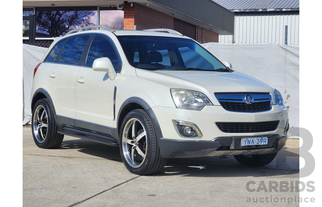 12/2011 Holden Captiva 5 (4x4) CG SERIES II 4d Wagon White 2.2L