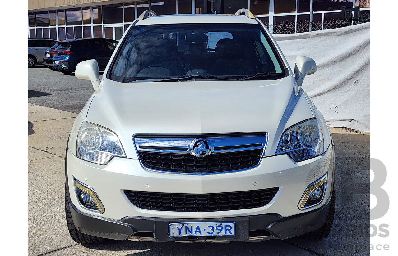 12/2011 Holden Captiva 5 (4x4) CG SERIES II 4d Wagon White 2.2L