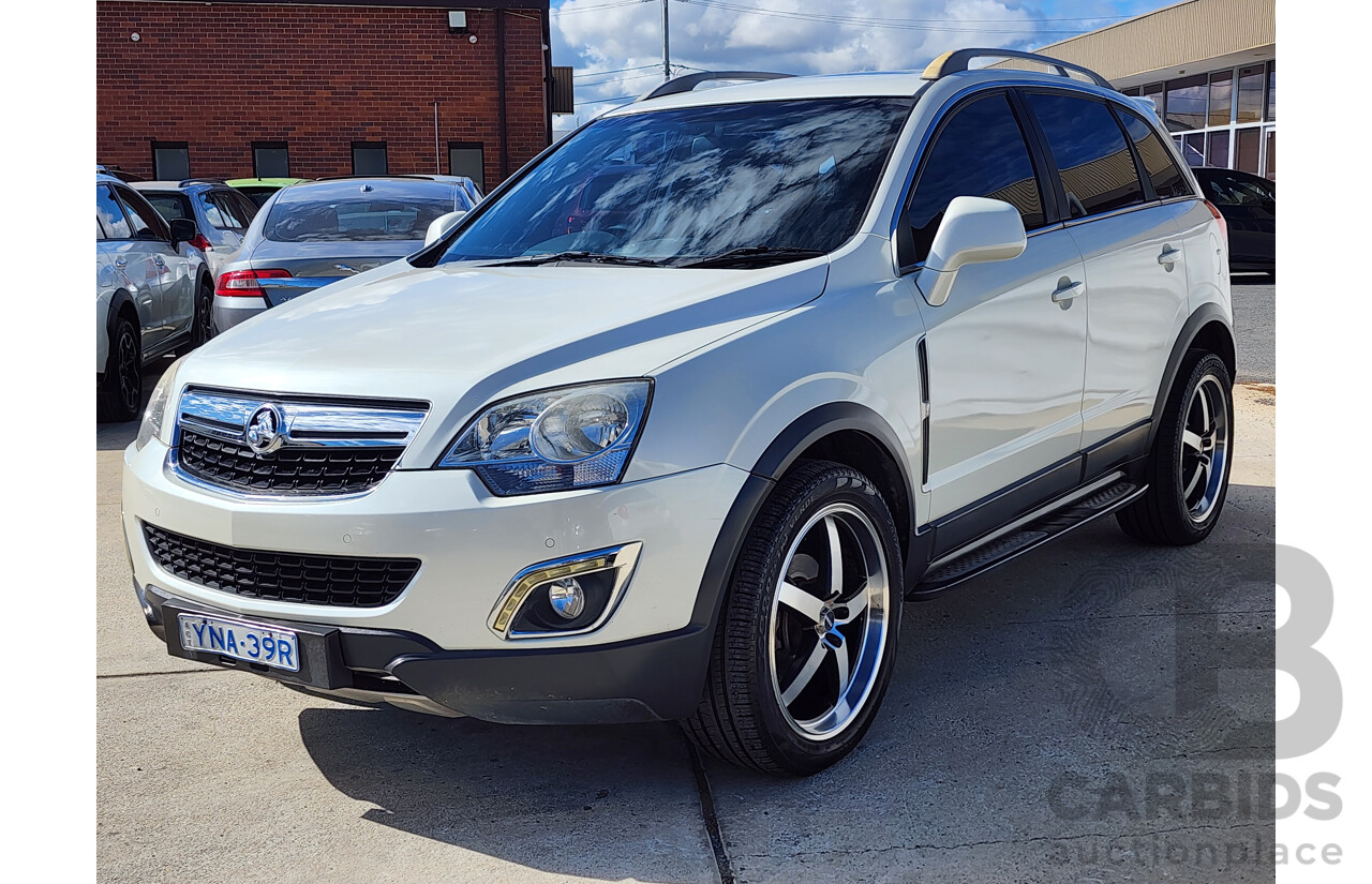 12/2011 Holden Captiva 5 (4x4) CG SERIES II 4d Wagon White 2.2L