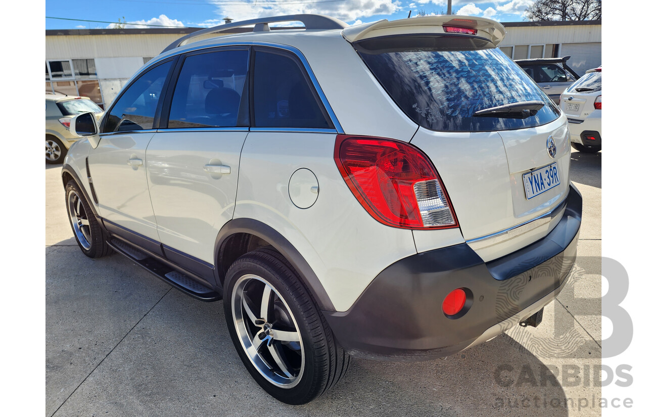12/2011 Holden Captiva 5 (4x4) CG SERIES II 4d Wagon White 2.2L