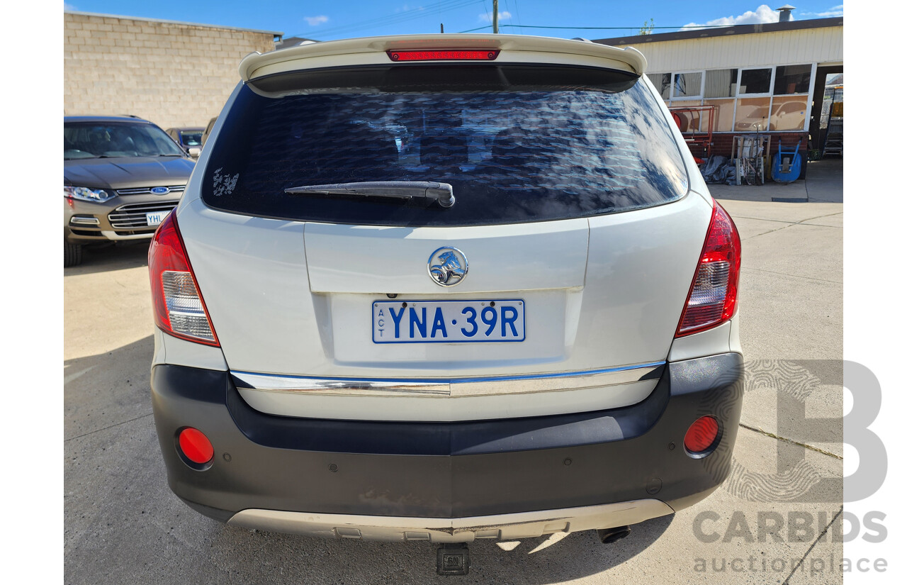 12/2011 Holden Captiva 5 (4x4) CG SERIES II 4d Wagon White 2.2L