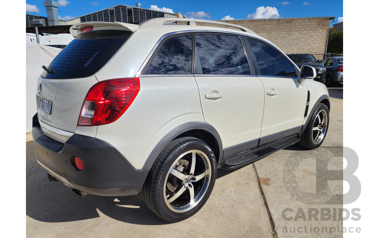 12/2011 Holden Captiva 5 (4x4) CG SERIES II 4d Wagon White 2.2L