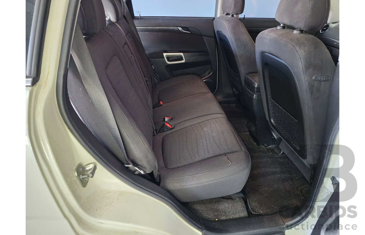 12/2011 Holden Captiva 5 (4x4) CG SERIES II 4d Wagon White 2.2L