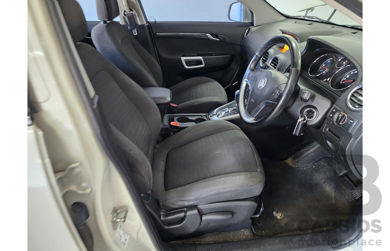 12/2011 Holden Captiva 5 (4x4) CG SERIES II 4d Wagon White 2.2L