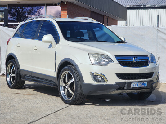 12/2011 Holden Captiva 5 (4x4) CG SERIES II 4d Wagon White 2.2L