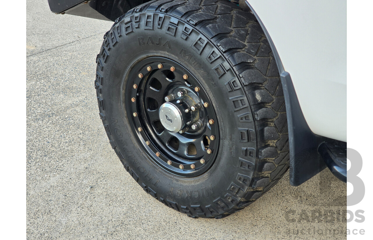 1/2014 Ford Ranger XL 3.2 (4x4) PX 4d Dual C/Chas White Turbo Diesel 3.2L