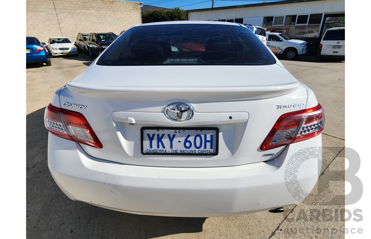 4/2010 Toyota Camry Touring SE ACV40R 09 UPGRADE 4d Sedan White 2.4L