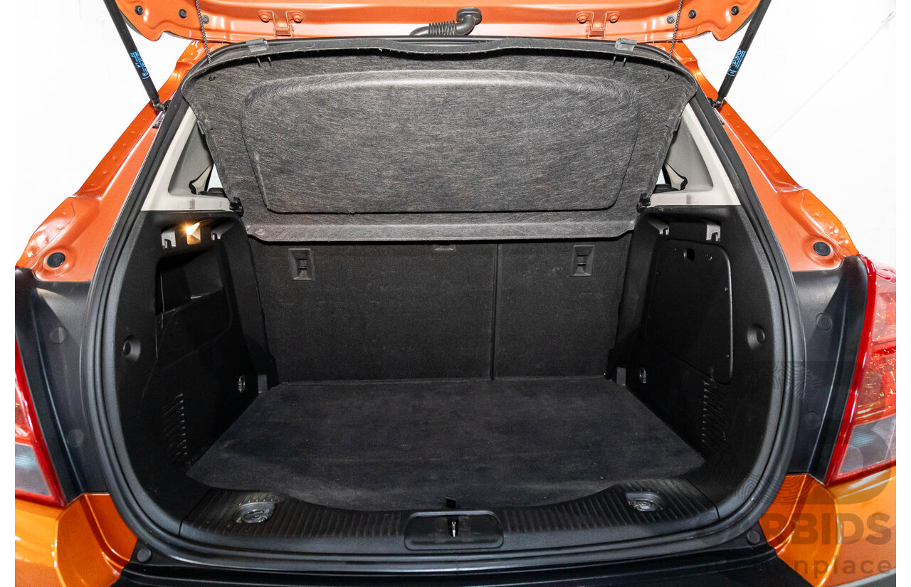 6/2014 Holden Trax LTZ TJ MY15 4d Wagon Orange Rock Metallic 1.8L