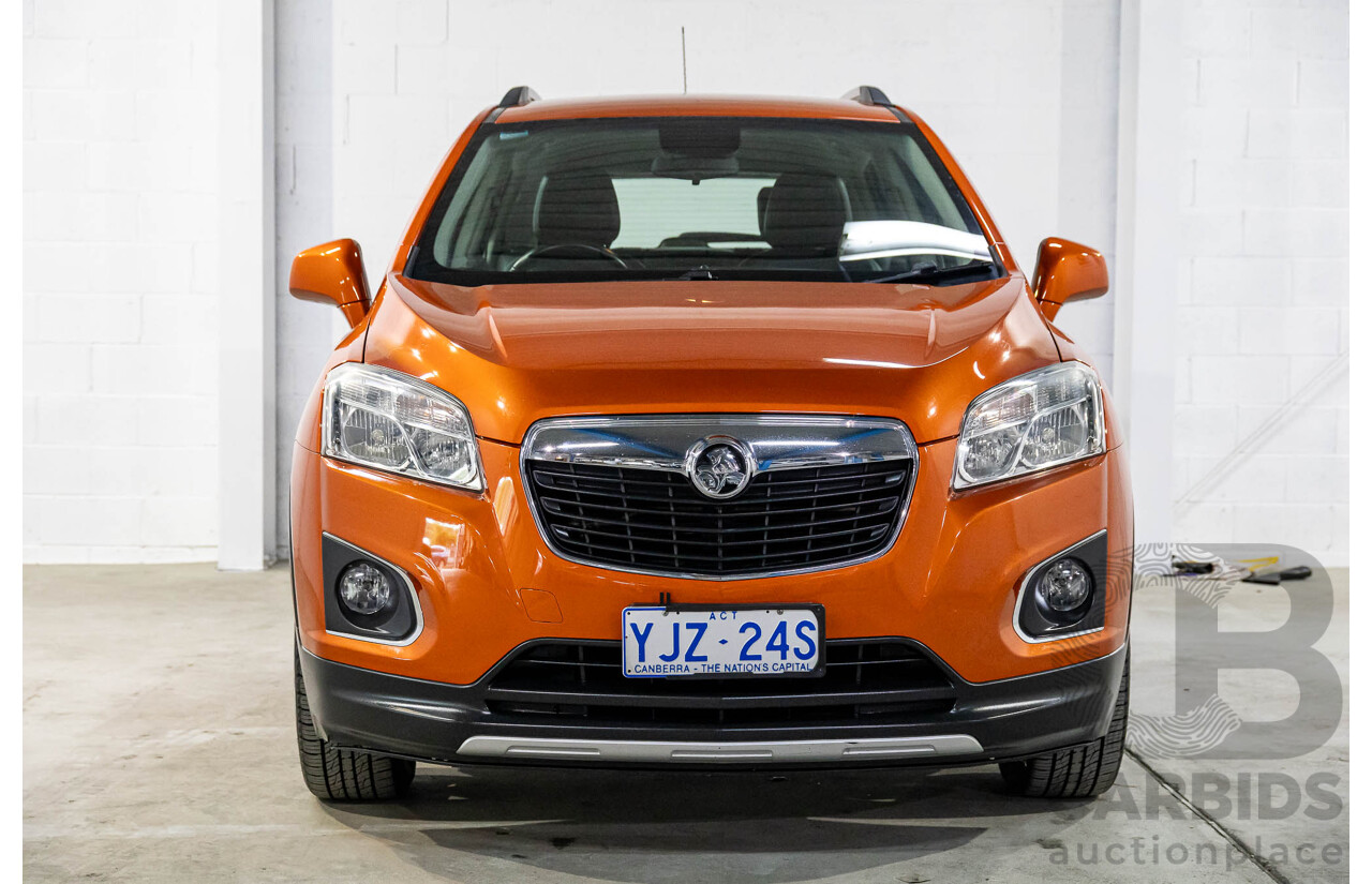 6/2014 Holden Trax LTZ TJ MY15 4d Wagon Orange Rock Metallic 1.8L