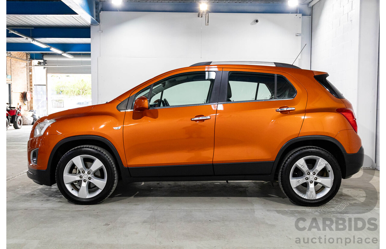 6/2014 Holden Trax LTZ TJ MY15 4d Wagon Orange Rock Metallic 1.8L