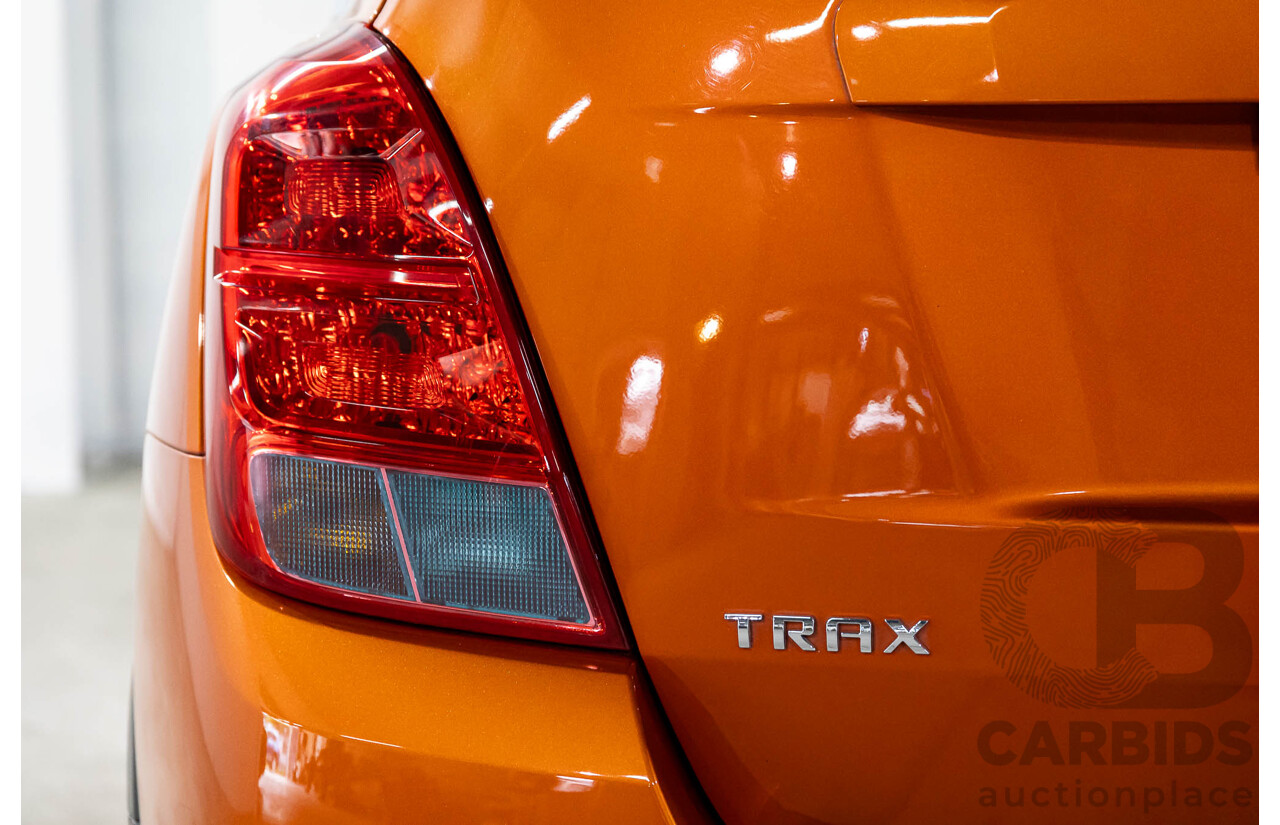 6/2014 Holden Trax LTZ TJ MY15 4d Wagon Orange Rock Metallic 1.8L