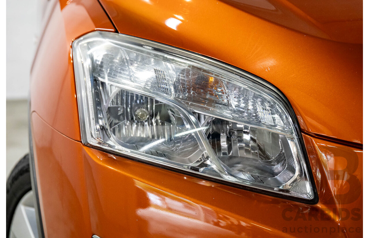 6/2014 Holden Trax LTZ TJ MY15 4d Wagon Orange Rock Metallic 1.8L