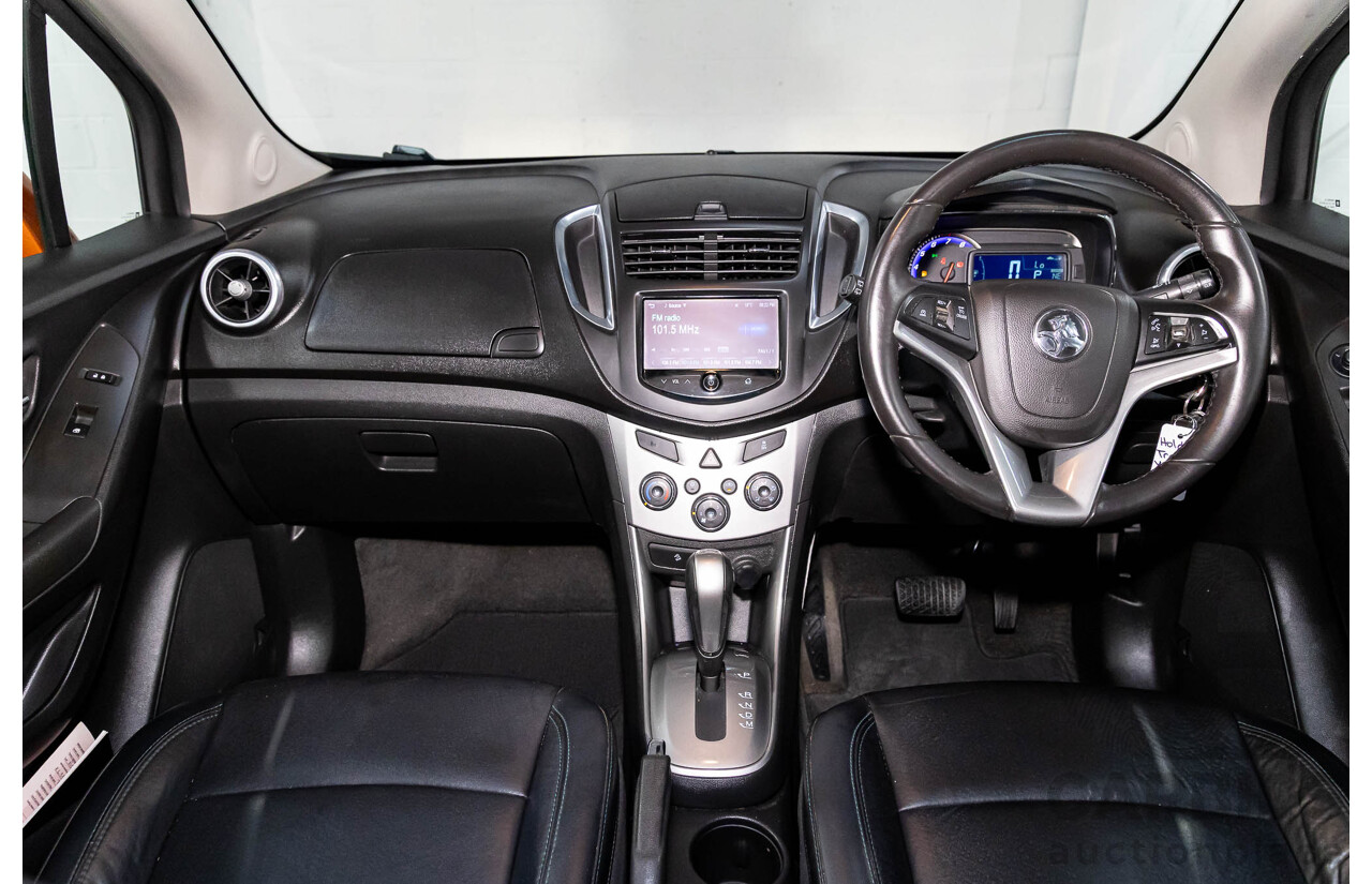 6/2014 Holden Trax LTZ TJ MY15 4d Wagon Orange Rock Metallic 1.8L