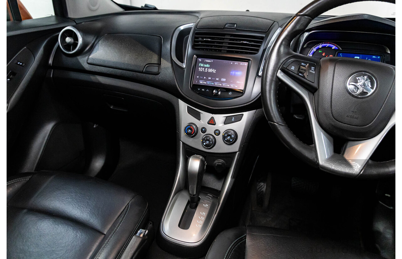 6/2014 Holden Trax LTZ TJ MY15 4d Wagon Orange Rock Metallic 1.8L