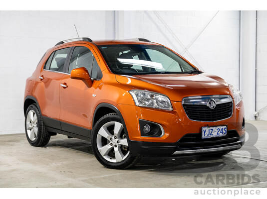 6/2014 Holden Trax LTZ TJ MY15 4d Wagon Orange Rock Metallic 1.8L