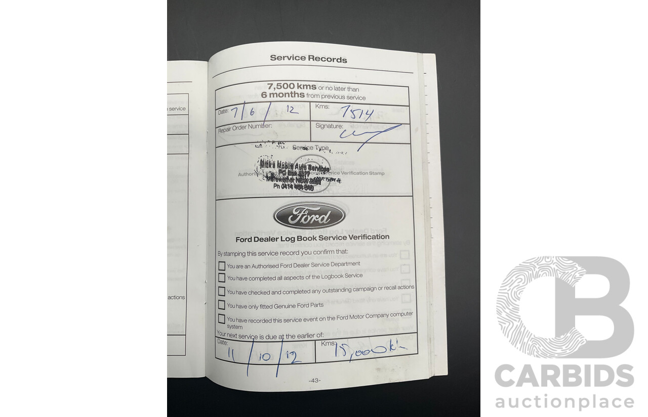 2/2012 Ford Mondeo Zetec TDCi MC 4d Wagon Frozen White Turbo Diesel 2.0L