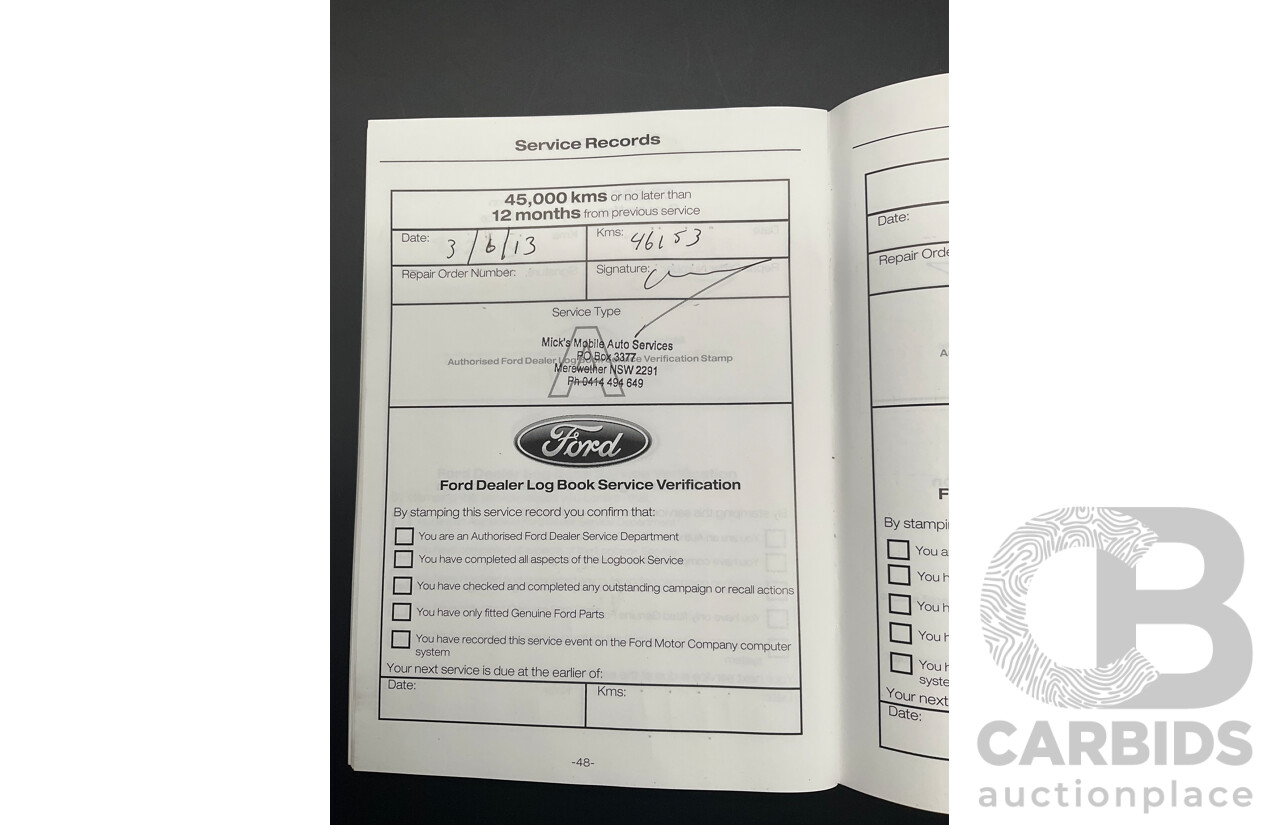 2/2012 Ford Mondeo Zetec TDCi MC 4d Wagon Frozen White Turbo Diesel 2.0L