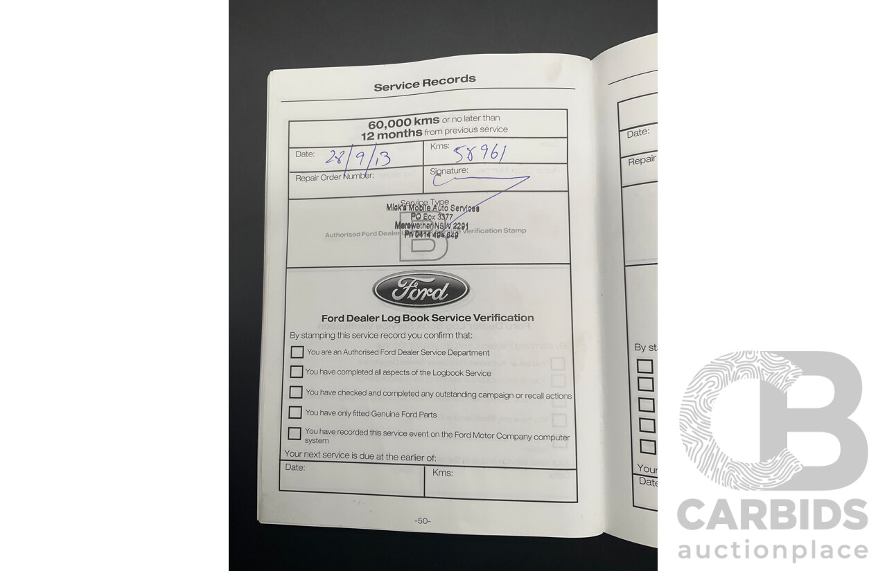 2/2012 Ford Mondeo Zetec TDCi MC 4d Wagon Frozen White Turbo Diesel 2.0L