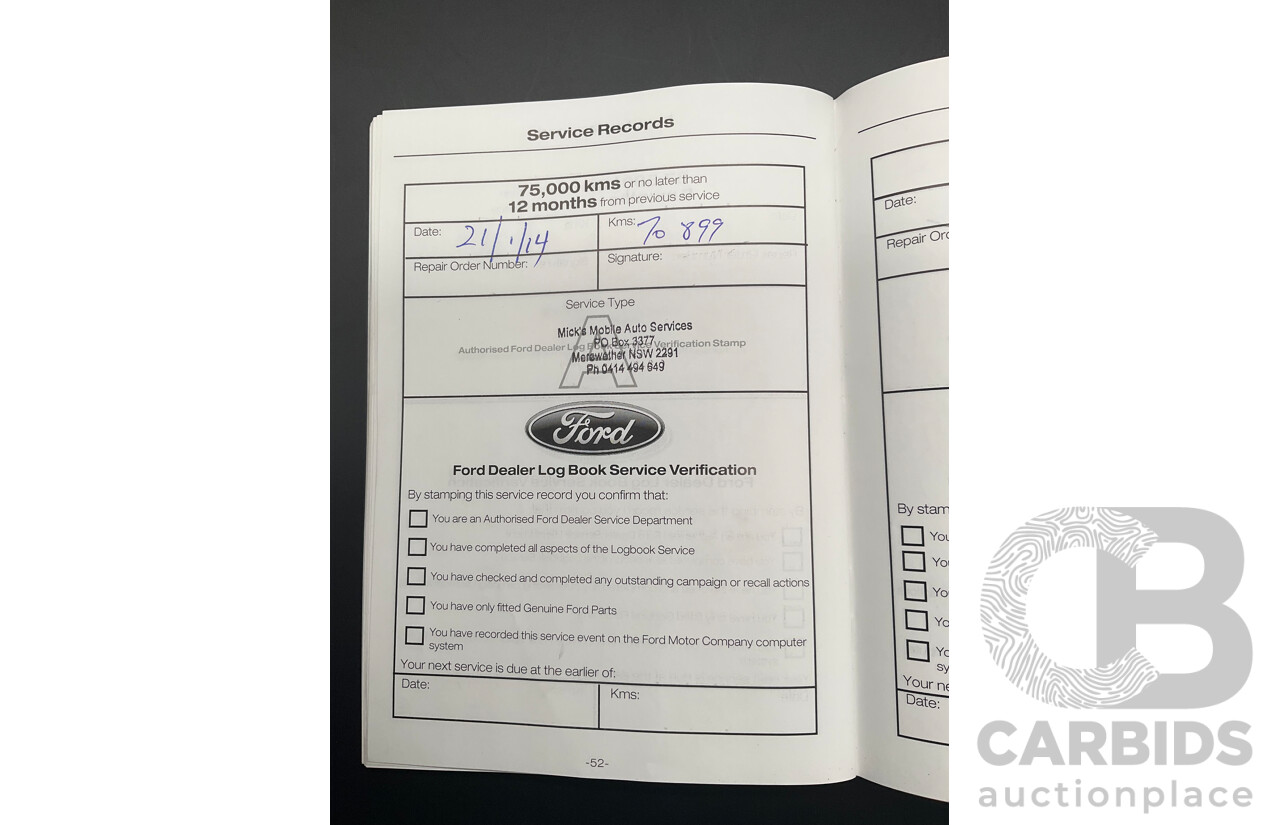 2/2012 Ford Mondeo Zetec TDCi MC 4d Wagon Frozen White Turbo Diesel 2.0L