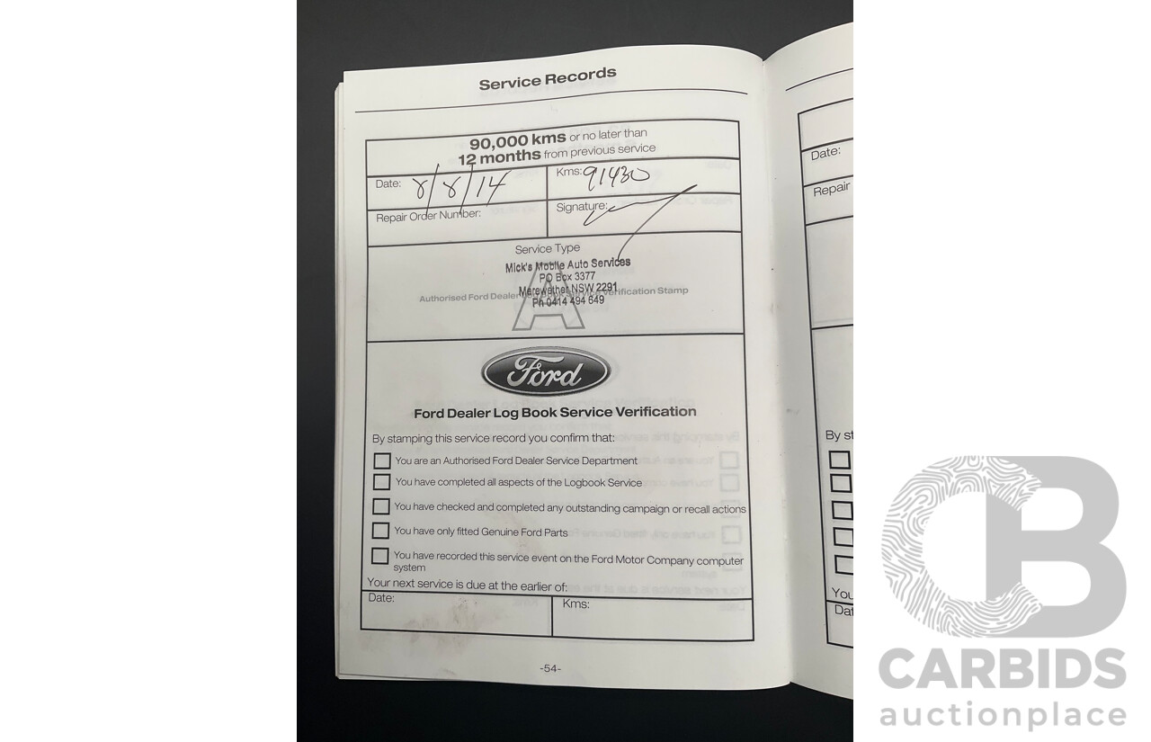 2/2012 Ford Mondeo Zetec TDCi MC 4d Wagon Frozen White Turbo Diesel 2.0L