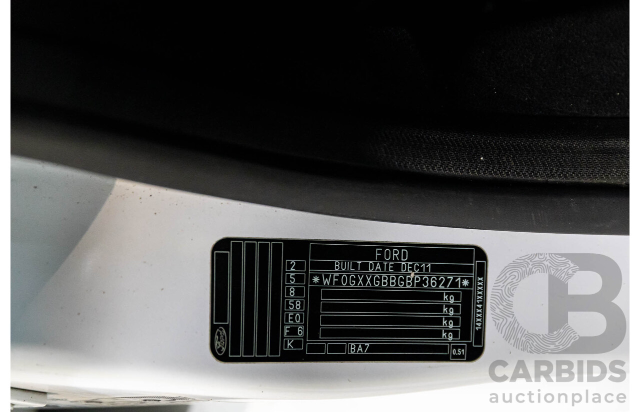 2/2012 Ford Mondeo Zetec TDCi MC 4d Wagon Frozen White Turbo Diesel 2.0L
