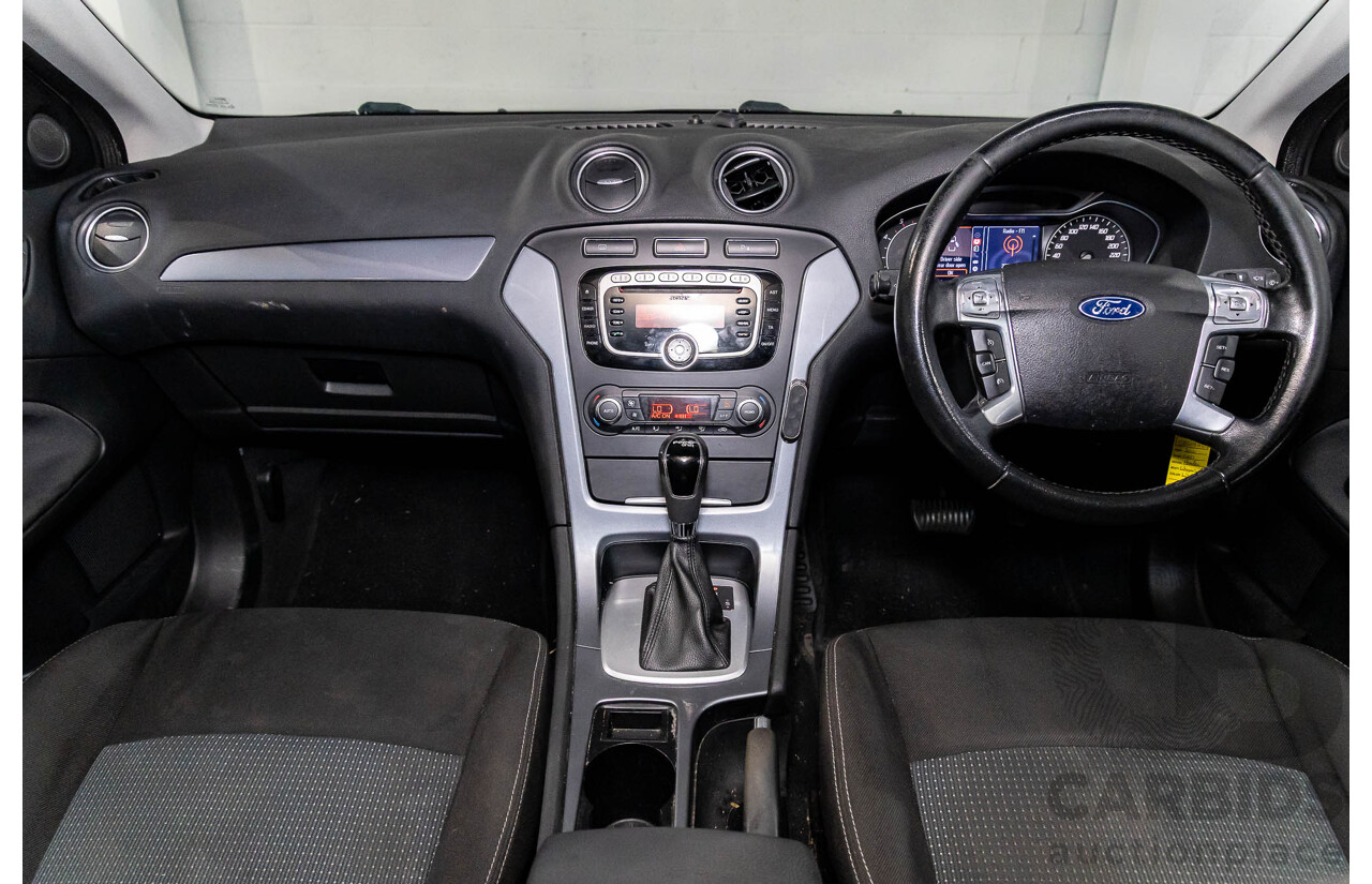 2/2012 Ford Mondeo Zetec TDCi MC 4d Wagon Frozen White Turbo Diesel 2.0L
