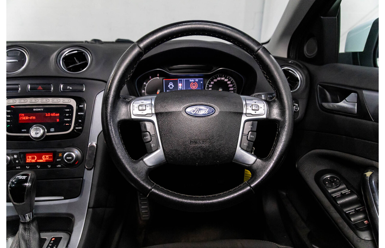 2/2012 Ford Mondeo Zetec TDCi MC 4d Wagon Frozen White Turbo Diesel 2.0L