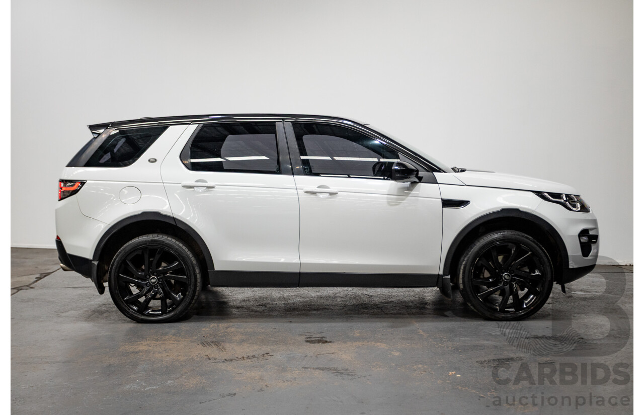 03/2016 Land Rover Discovery Sport TD4 HSE AWD LC MY16.5 4D Wagon Fuji White 2.2L - 7 Seats