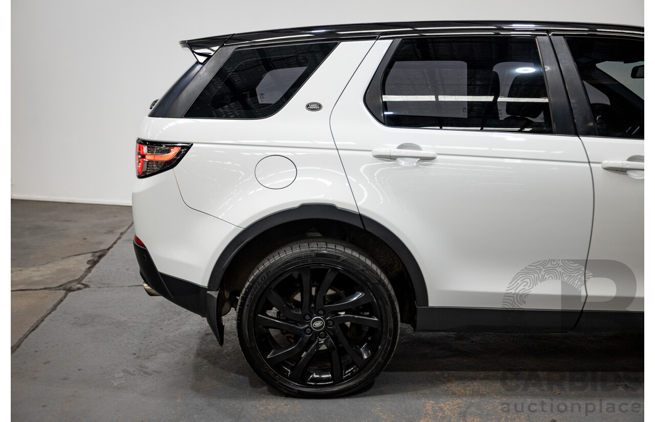 03/2016 Land Rover Discovery Sport TD4 HSE AWD LC MY16.5 4D Wagon Fuji White 2.2L - 7 Seats