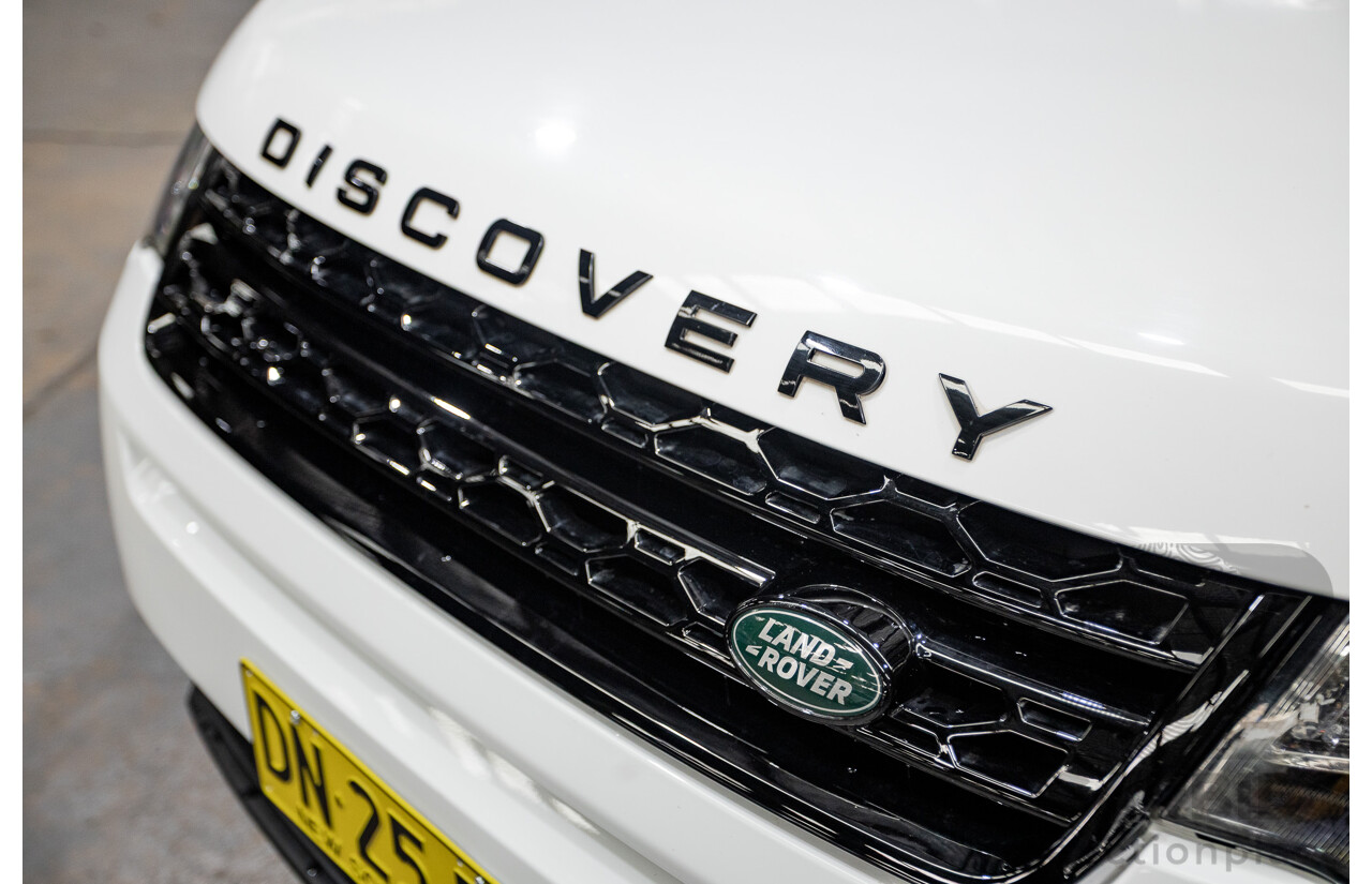 03/2016 Land Rover Discovery Sport TD4 HSE AWD LC MY16.5 4D Wagon Fuji White 2.2L - 7 Seats
