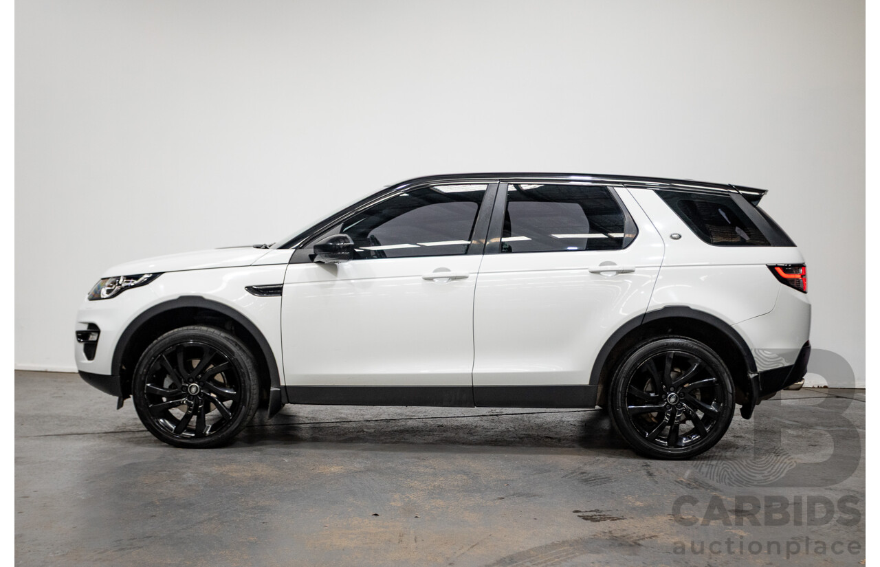 03/2016 Land Rover Discovery Sport TD4 HSE AWD LC MY16.5 4D Wagon Fuji White 2.2L - 7 Seats