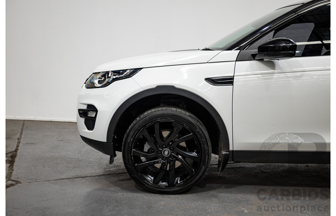 03/2016 Land Rover Discovery Sport TD4 HSE AWD LC MY16.5 4D Wagon Fuji White 2.2L - 7 Seats