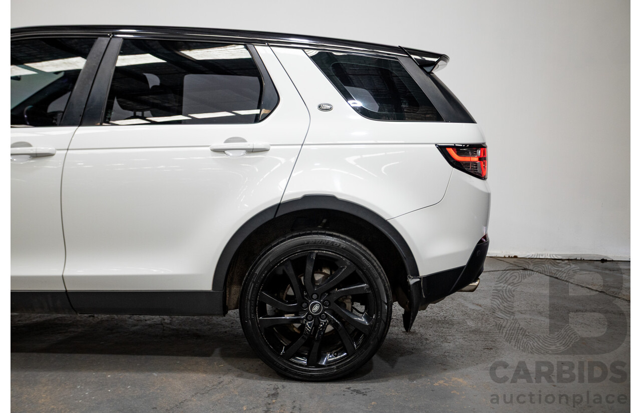 03/2016 Land Rover Discovery Sport TD4 HSE AWD LC MY16.5 4D Wagon Fuji White 2.2L - 7 Seats