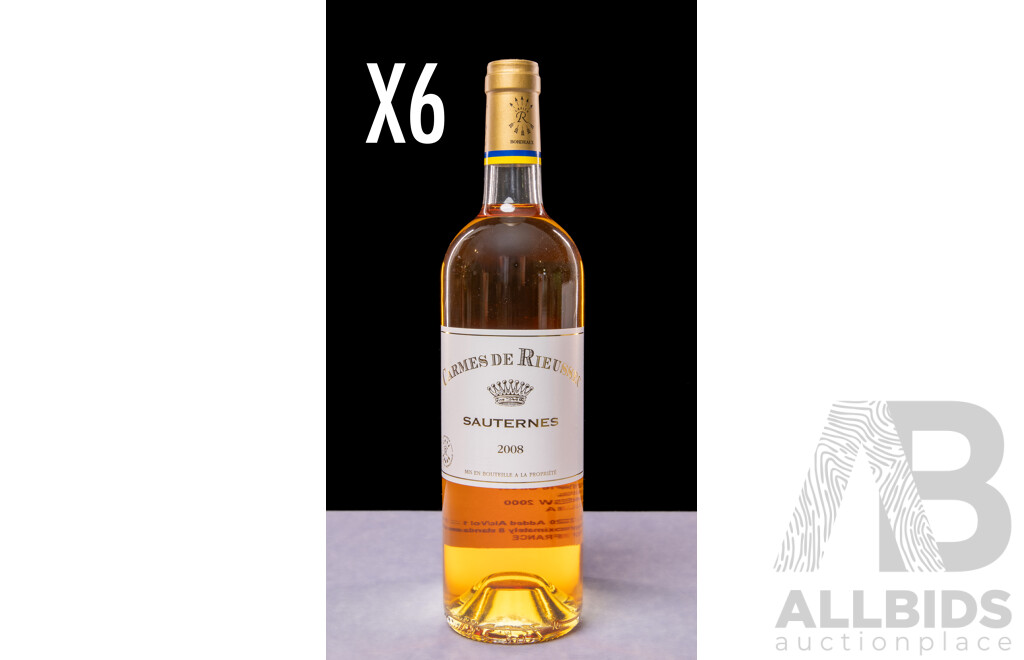 Six Bottles 2008 Chateau Rieussec 'Les Carmes de Rieussec'