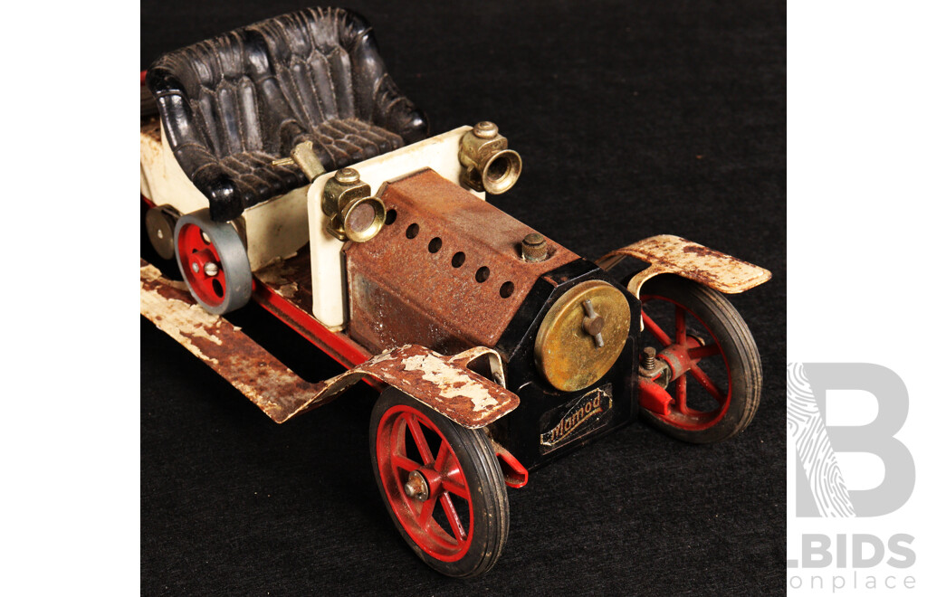 Vintage Mamod Live Steam Powered SA1 Roadster