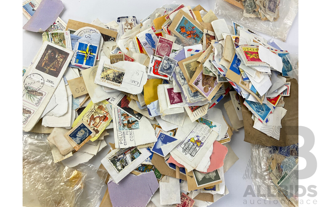 Collection of Australian and International Stamps Including Predecimal, Netherlands, United Kingdom, Ceylon, Ghana, Argentina, South Africa, France and More