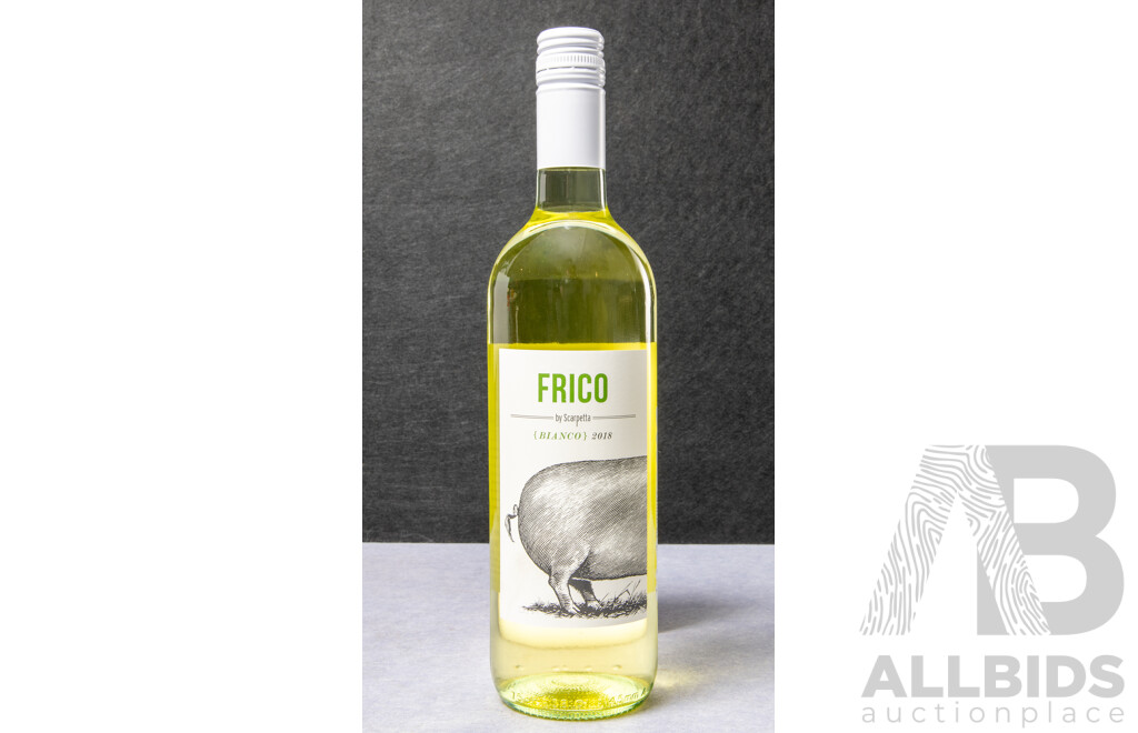 Six Bottles Frico by Scarpetta Bianco Vintage 2018