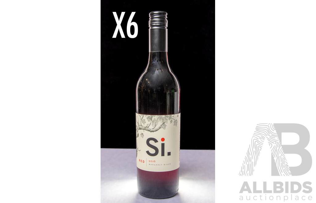 Six Bottles of Si Margaret River Cabernet Sauvignon Vintage 2016