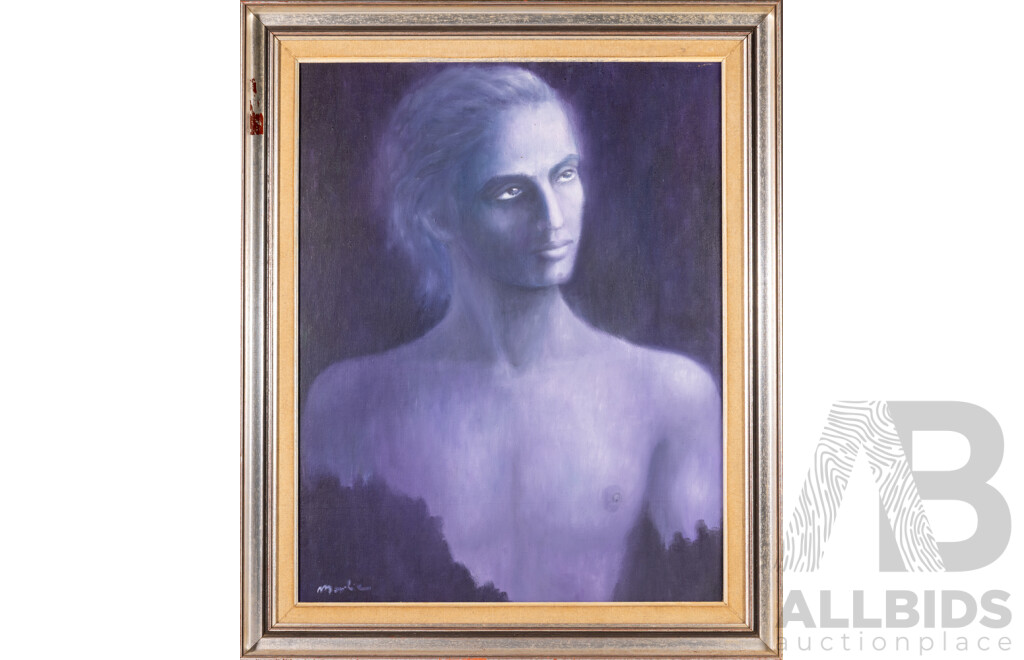 Artist Unknown, (20th Century), Concerto No.5 Emperor, Oil on Canvas, 86 x 71 cm (frame)