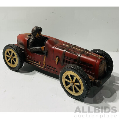 Large Painted Composite 1920 Eras Model Car