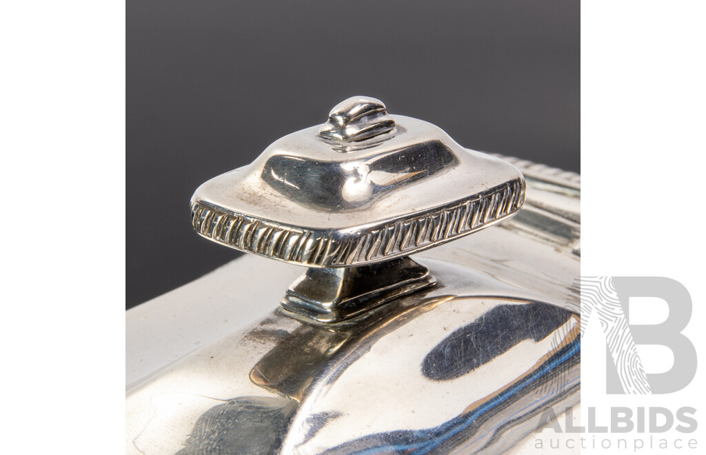 Antique George III Sterling Silver Teapot, Solomon Hougham, London 1808