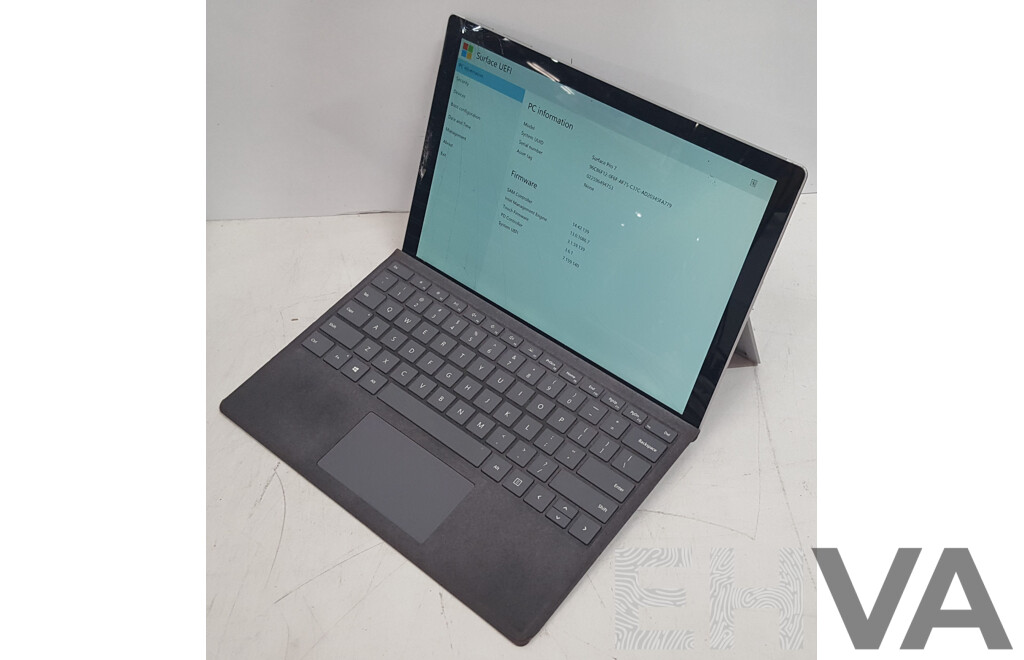 Microsoft (1866) Surface Pro 7 Intel Core i5 (1035G4) 1.10GHz-3.70GHz 4-Core CPU 128GB 12.3-Inch Touchscreen Detachable Laptop