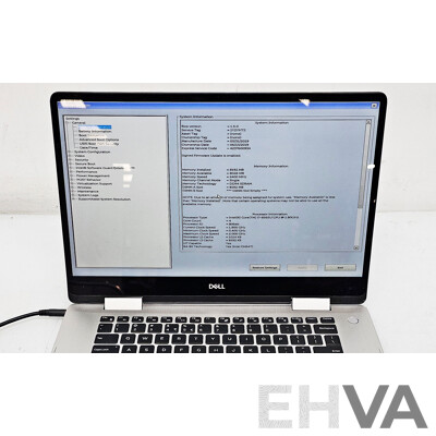 Dell Inspiron 15 7586 Intel Core I7 (8565U) 1.80GHz-4.60GHz 4-Core CPU 15.6-Inch Laptop