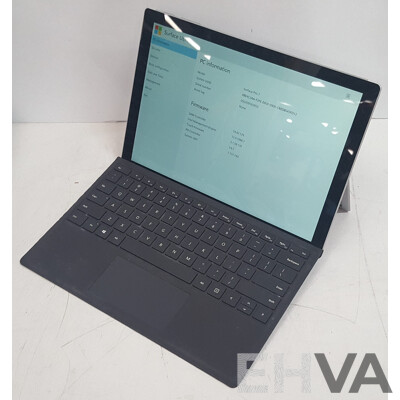 Microsoft (1866) Surface Pro 7 Intel Core i5 (1035G4) 1.10GHz-3.70GHz 4-Core CPU 128GB 12.3-Inch Touchscreen Detachable Laptop