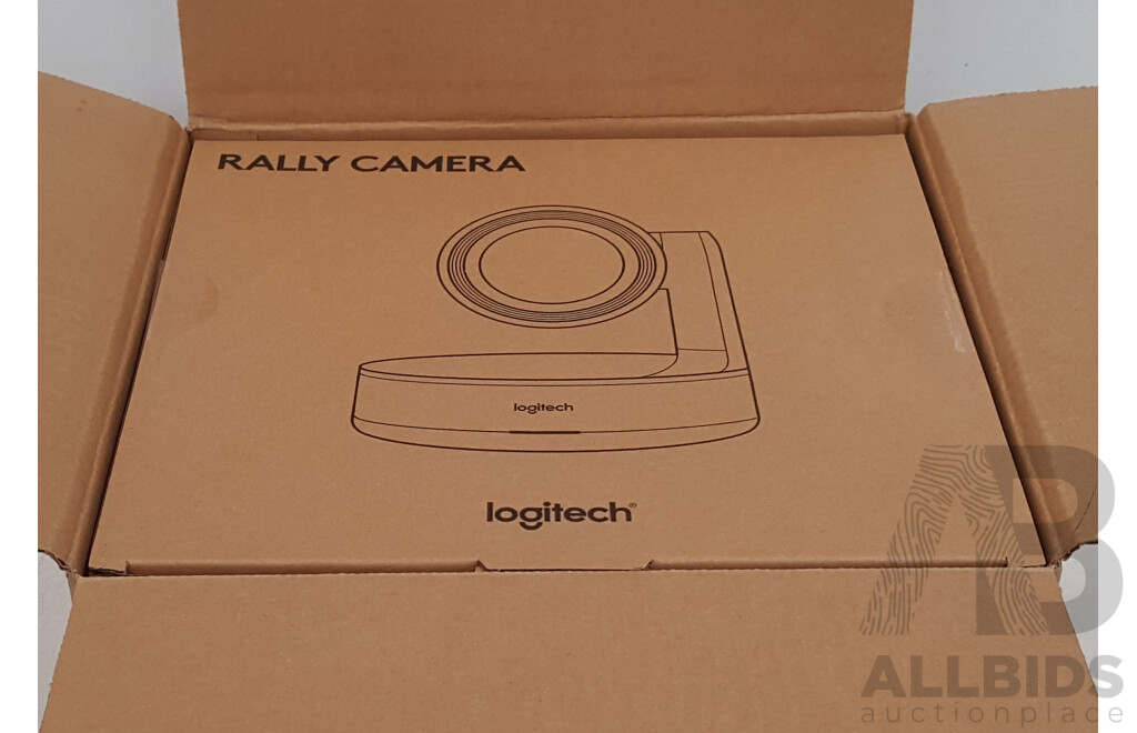 Logitech (960-001226) Rally PTZ 4K WDR Conference Internet Camera *Brand New