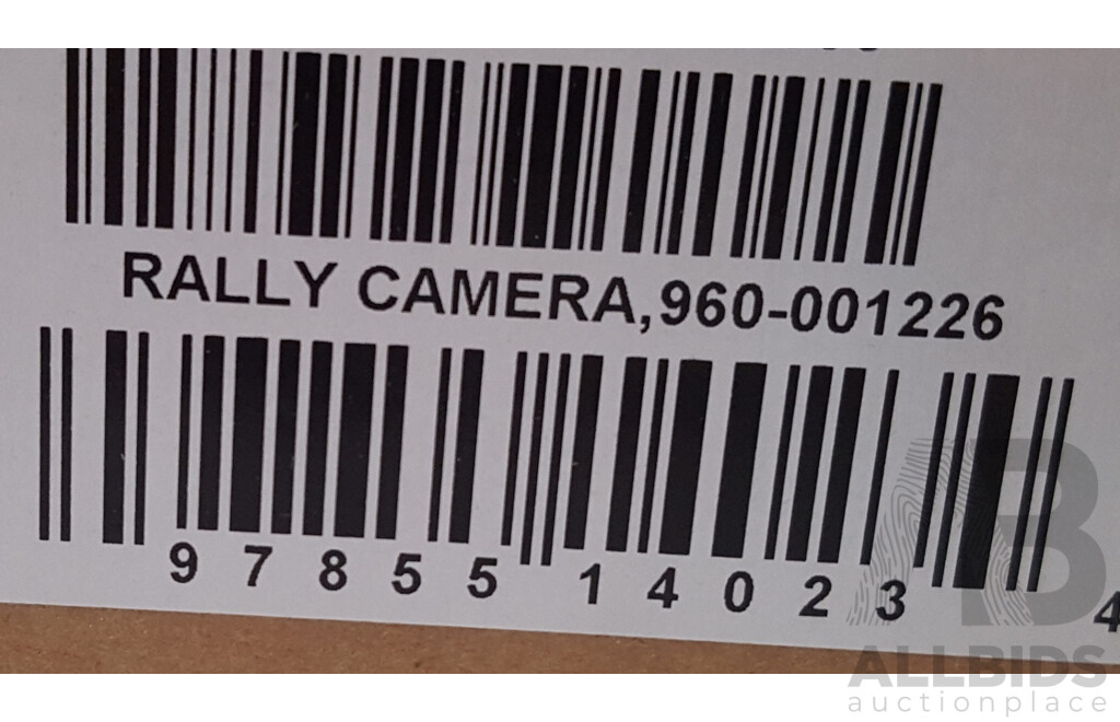 Logitech (960-001226) Rally PTZ 4K WDR Conference Internet Camera *Brand New