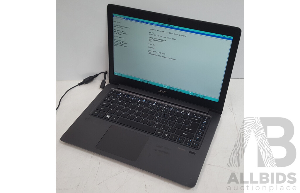 Acer TravelMate (TMX349-G2-M-78JE) Intel Core i7 (7500U) 2.70GHz-3.50GHz 2-Core CPU 14-Inch Laptop