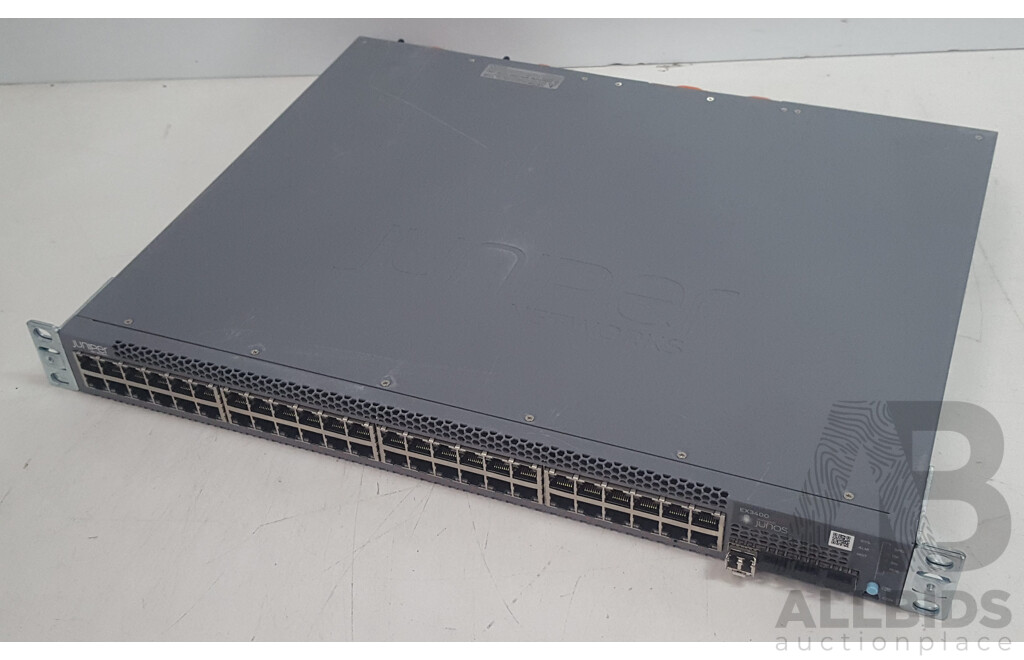 Juniper Networks (EX3400-48P) EX3400 48-Port PoE+ Gigabit Ethernet Switch